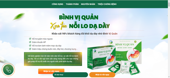 Bát nháo thực phẩm chức năng: Ai quản Bình Vị Quản?