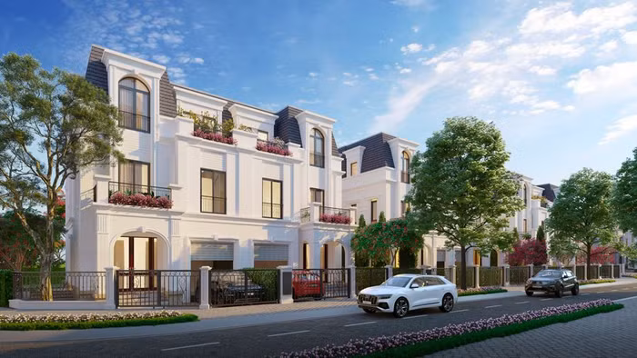 Phòng ngủ được thiết kế cửa chính và cửa sổ là những tấm kính lớn tạo không gian rộng mở và chan hòa với thiên nhiên