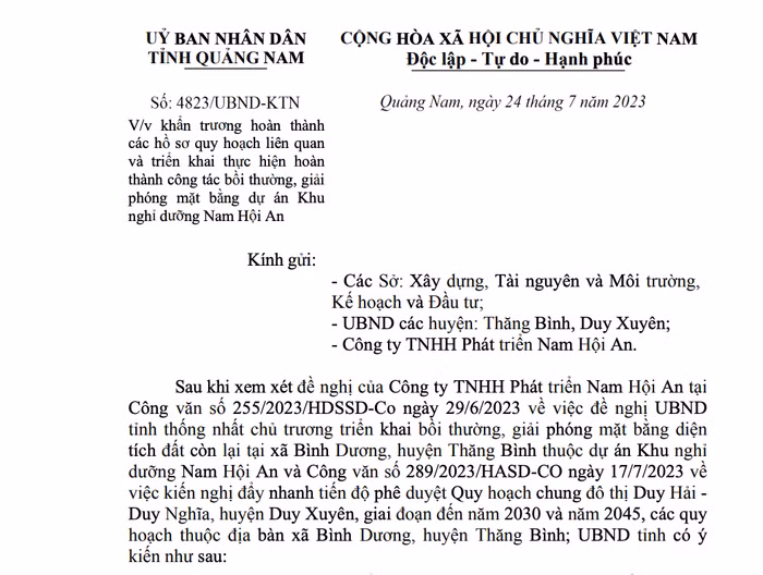 khu nghỉ dưỡng Nam Hội An