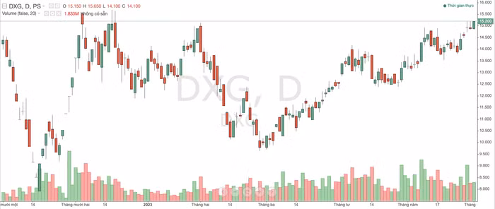 cổ phiếu DXG