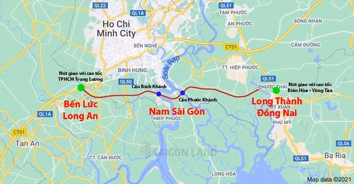 cao tốc Bến Lức – Long Thành