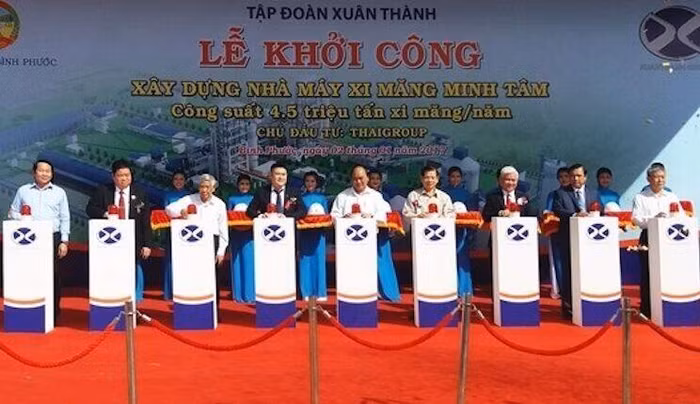 ThaiGroup khởi công Nhà máy Xi măng Bình Phước 12 nghìn tỷ đồng