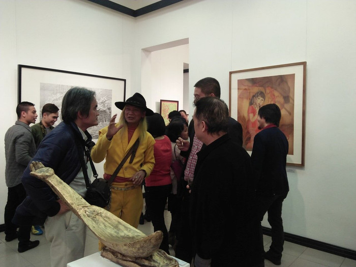 Triển lãm mỹ thuật của trường Đại học Kiến trúc Hà Nội 2016 ảnh 7 Triển lãm mỹ thuật của trường Đại học Kiến trúc Hà Nội 2016 ảnh 7