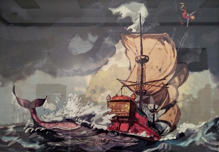 Triển lãm mỹ thuật của trường Đại học Kiến trúc Hà Nội 2016 ảnh 5 Triển lãm mỹ thuật của trường Đại học Kiến trúc Hà Nội 2016 ảnh 5