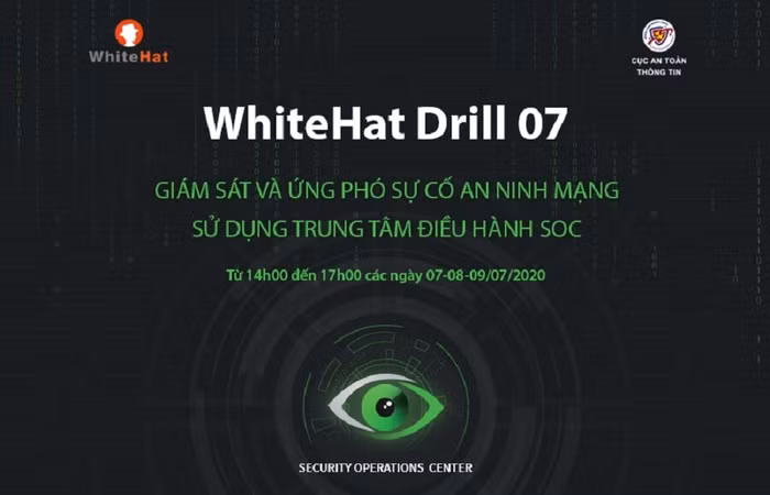 3 ngày diễn tập miễn phí giám sát, ứng phó sự cố sử dụng Trung tâm điều hành an ninh mạng SOC