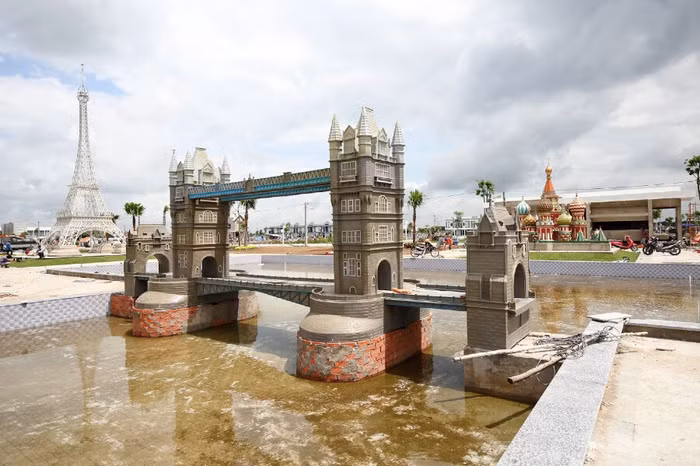 Công viên Thế Giới Kỳ Quan đang được chủ đầu tư hoàn thiện