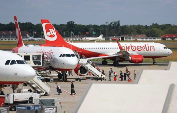 Khoảng 1.400 nhân viên hãng hàng không Air Berlin sẽ mất việc làm