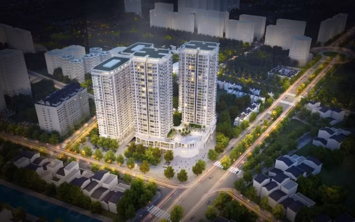 Phối cảnh dự án Iris Garden