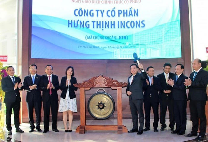 Cổ phiếu Hưng Thịnh Incons “tím rịm” ngày chào sàn, vốn hóa đạt gần 700 tỷ đồng