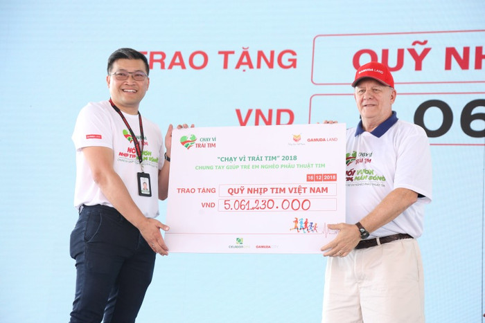 Hơn 15.000 người tham gia “Chạy vì Trái tim” 2018 gây quỹ hơn 5 tỷ đồng