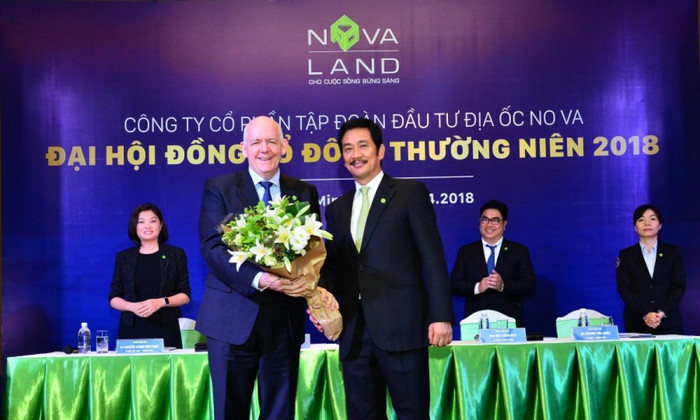 Novaland đặt mục tiêu tăng 87% doanh thu thuần và 55% lợi nhuận so với năm 2017