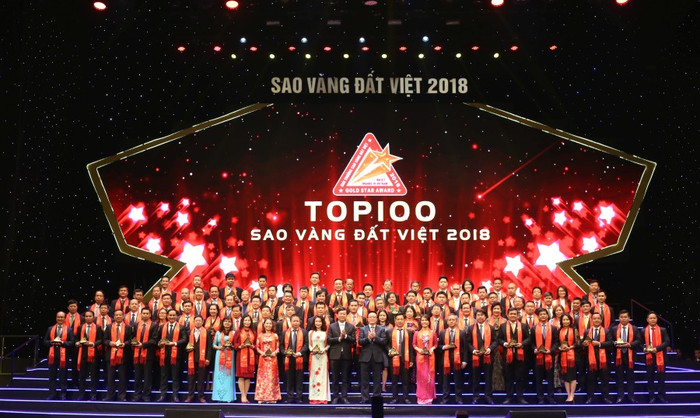 Vinh danh các doanh nghiệp đạt giải thưởng Sao Vàng Đất Việt 2018 ảnh 2
