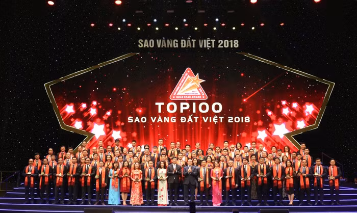 Vinh danh các doanh nghiệp đạt giải thưởng Sao Vàng Đất Việt 2018 ảnh 2