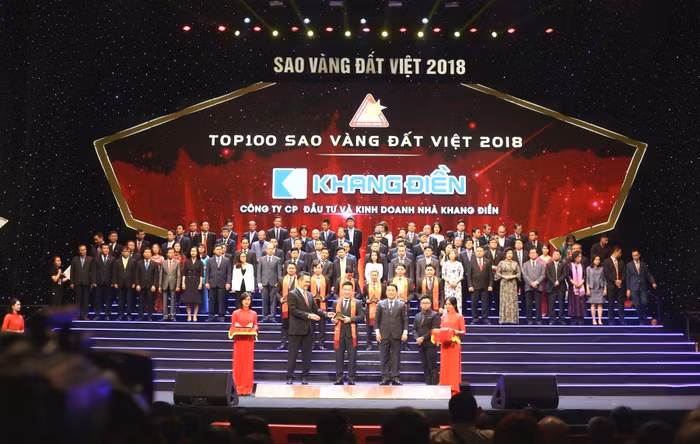 Vinh danh các doanh nghiệp đạt giải thưởng Sao Vàng Đất Việt 2018 ảnh 1