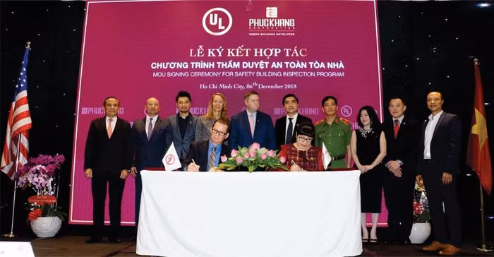 Phúc Khang hợp tác với UL để thẩm định an toàn tại dự án Rome by Diamond Lotus