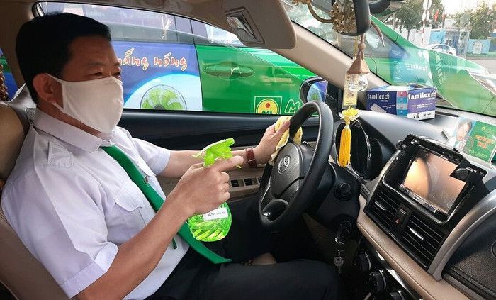 TP.HCM: 200 taxi của Tập đoàn Mai Linh được phép hoạt động để phục vụ nhu cầu thiết yếu