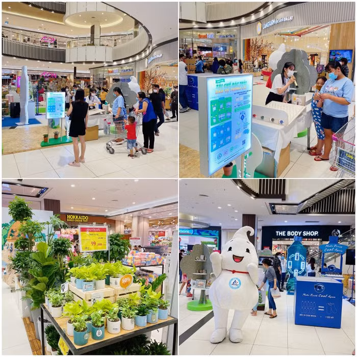 Ngày hội Tái chế rác thải – Bảo vệ tương lai được diễn ra từ ngày 28/5 đến ngày 5/6 tại các trung tâm thương mại Aeon Mall Tân Phú, Aeon Mall Bình Tân và Aeon Mall Bình Dương nhằm hưởng ứng Ngày Môi trường thế giới.