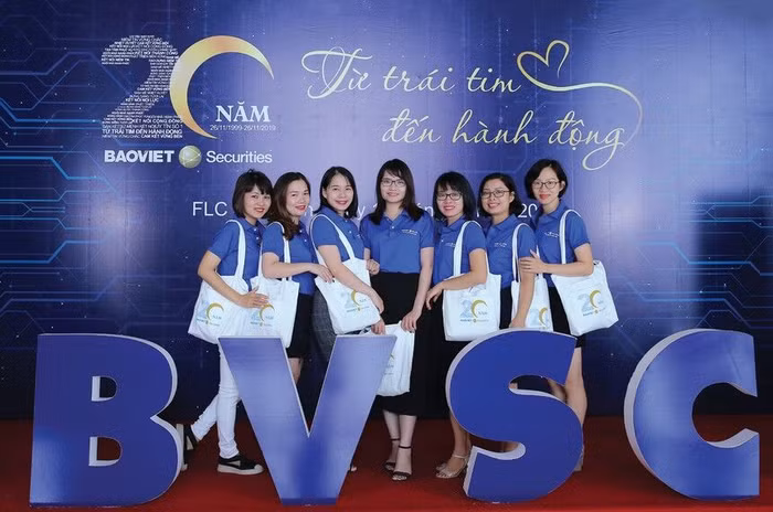 Chứng khoán Bảo Việt: Kết nối năng lượng tích cực để thành công