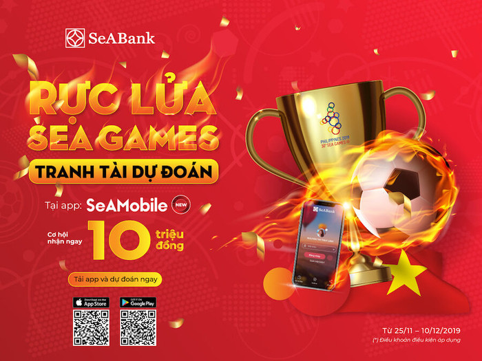 Cùng SeABank thử tài dự đoán SEA Games nhận quà khủng