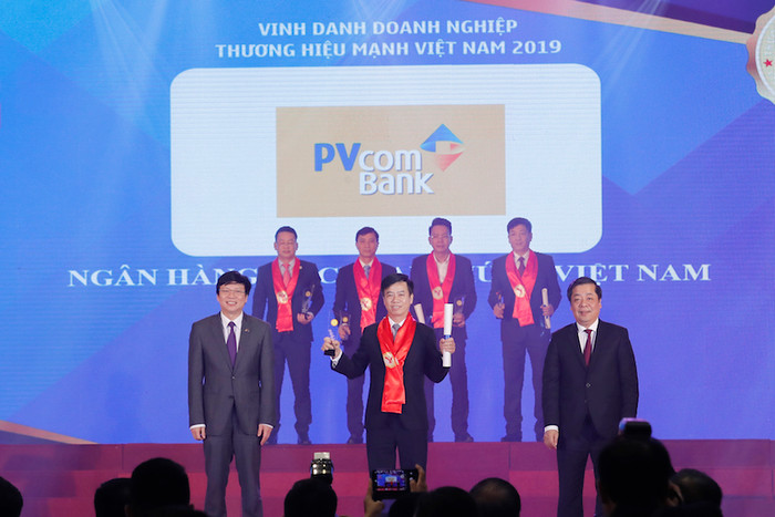 PVcomBank nhận giải thưởng “Thương hiệu mạnh Việt Nam 2018”