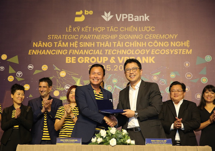 VPBank bắt tay BE Group tạo hệ sinh thái tài chính công nghệ