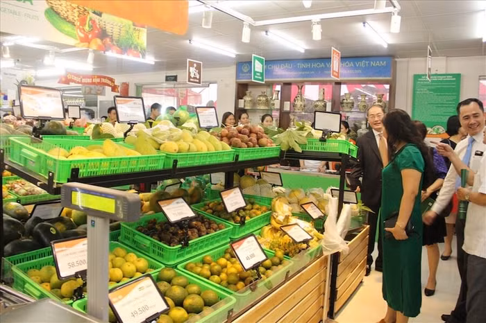 Hàng hóa phong phú, hấp dẫn tại Hapromart C13 Thành Công mô hình Home &amp; Food thu hút sự quan tâm của người tiêu dùng Thủ đô.