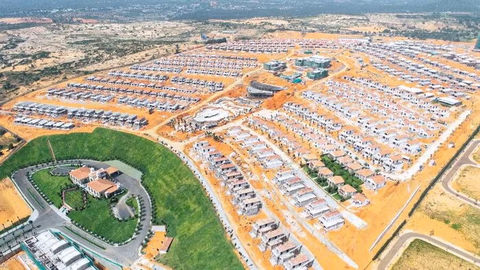 Nhiều khu biệt thự đã hoàn thiện 70% và chuẩn bị bàn giao cho khách hàng vào tháng 12/2020