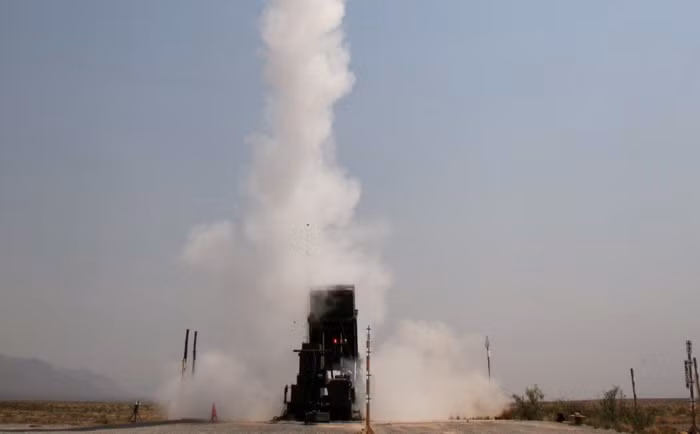 Quân đội Mỹ thử nghiệm hệ thống phòng không - phòng thủ tên lửa Vòm Sắt (Iron Dome) của Israel.