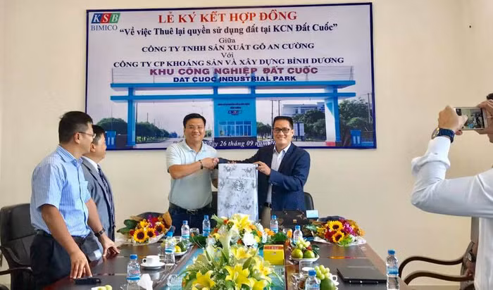 KSB đã hoàn thành trên 155% kế hoạch cho thuê đất KCN Đất Cuốc