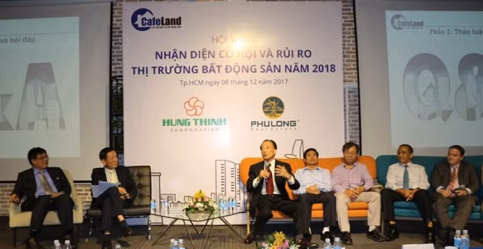 Các chuyên gia đều có đánh giá rất lạc quan về thị trường bất động sản năm 2018