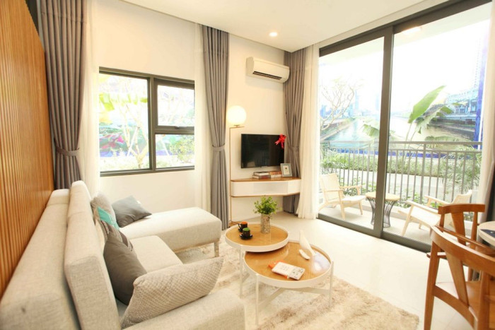 Nhà mẫu đẹp bất ngờ của dự án Aurora Residences, 100% căn hộ “view” sông