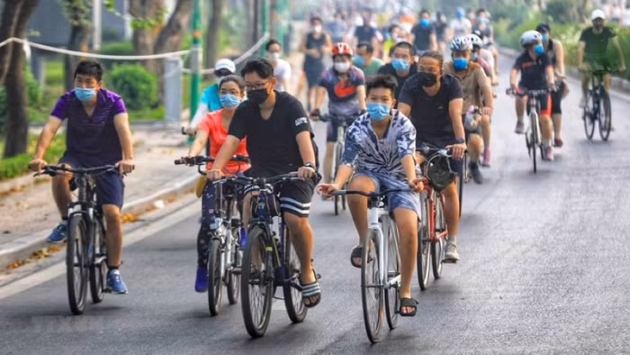 xe đạp công cộng phục vụ tết nguyên đán 2023