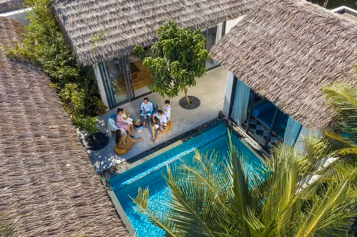 Thiết kế độc đáo của khu nghỉ dưỡng