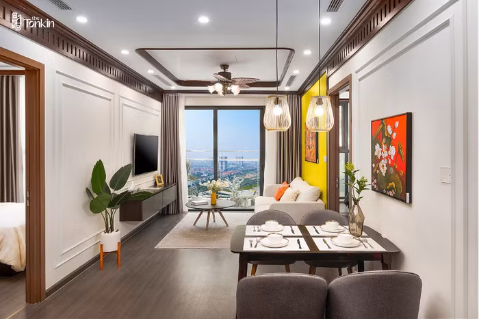 căn hộ 2 phòng ngủ