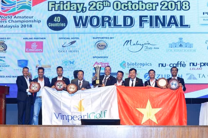 Đội tuyển Golf Việt Nam bảo vệ thành công vị trí số 1 Giải WAGC thế giới