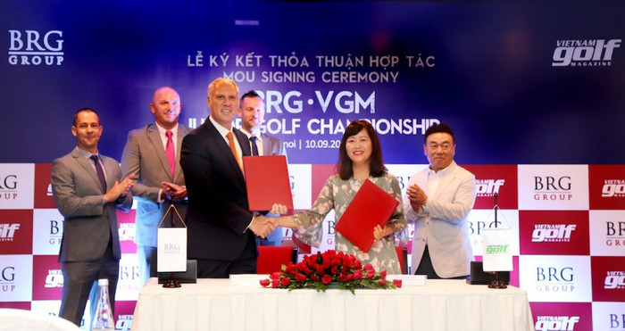 Tập đoàn BRG đồng hành cùng giải gôn trẻ BRG - VGM Junior Golf Championship