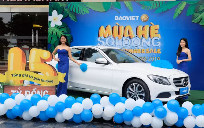Cơ hội trúng Mercedes –Benz C200 với “Mùa hè sôi động” của Bảo Việt