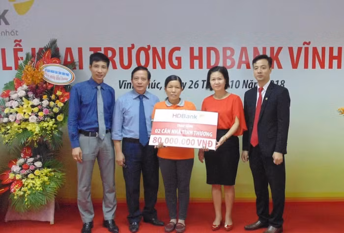 HDbank khai trương chi nhánh Vĩnh Phúc ảnh 1