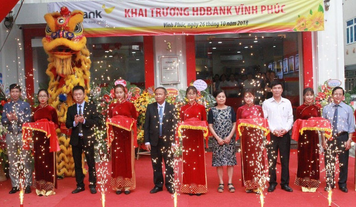 HDbank khai trương chi nhánh Vĩnh Phúc