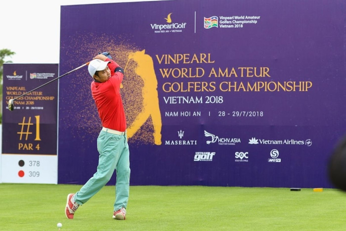 Các nghệ sĩ tranh tài ở giải đấu WAGC tại Vinpearl Golf Nam Hội An