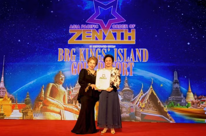 BRG Golf nhận những giải thưởng quốc tế danh giá