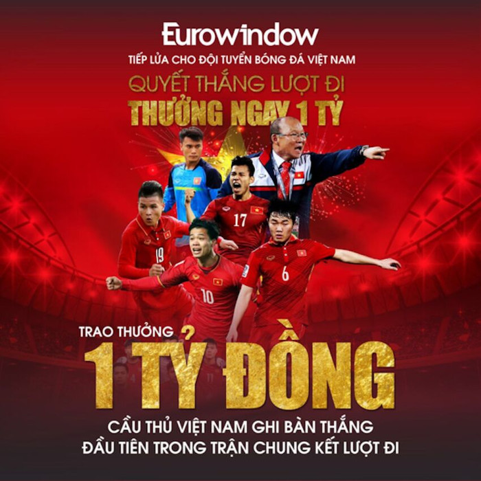 Eurowindow thưởng 1 tỷ đồng cho Huy Hùng với bàn mở tỉ số vào lưới Malaysia ảnh 4