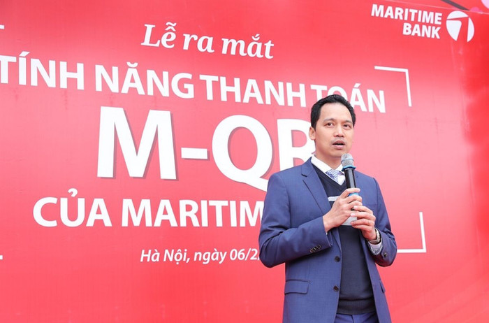 Thanh toán dễ dàng với mã QR trên ngân hàng di động Maritime Bank