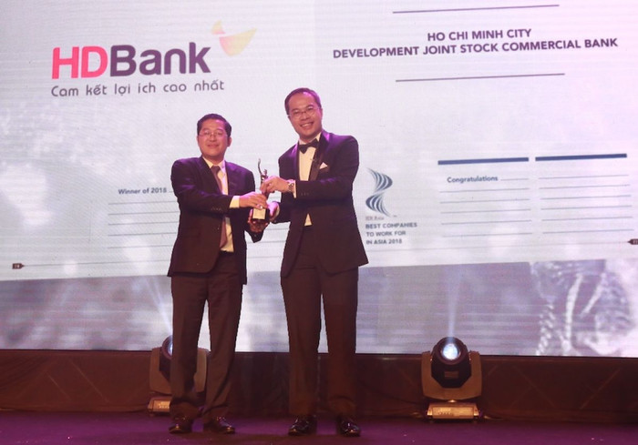 HDbank được bình chọn là Nơi làm việc tốt nhất Châu Á 2018 ảnh 1