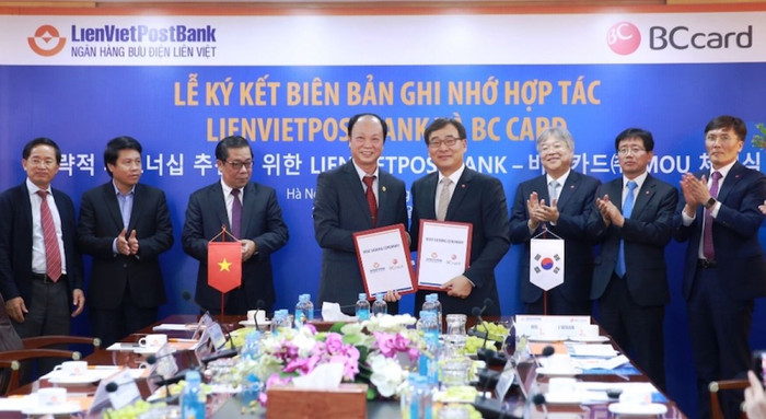 LienVietPostBank hợp tác BC Card phát triển dịch vụ thanh toán hiện đại