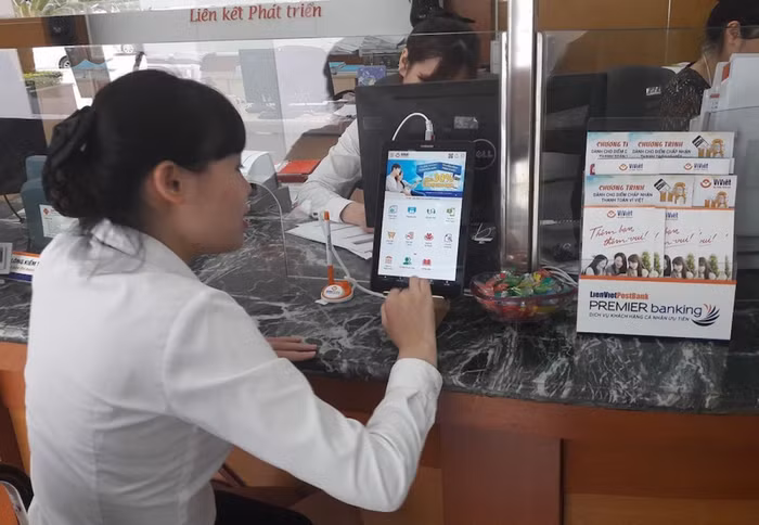Trải nghiệm ngân hàng số tại LienVietPostBank
