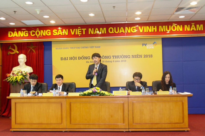 ĐHCĐ PVcombank: Bầu 7 nhân sự Hội đồng quản trị nhiệm kỳ 2018-2023