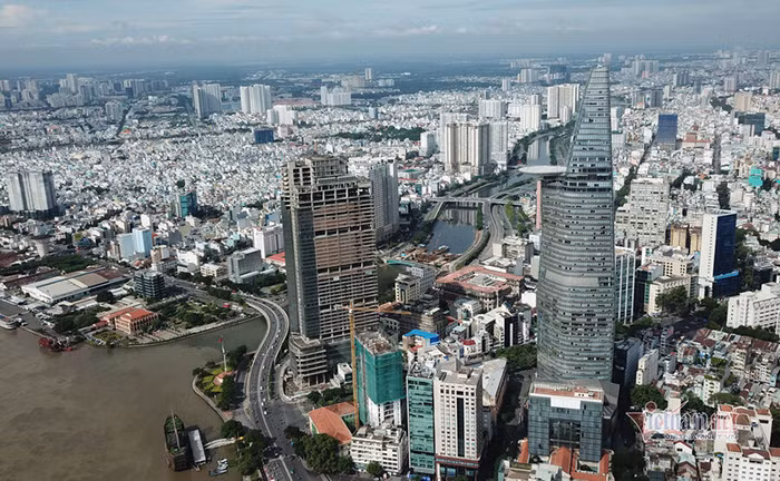 TP. Hồ Chí Minh nhìn từ trên cao. Ảnh: Vietnamnet