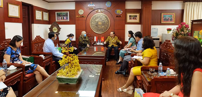 Toàn cảnh buổi làm việc