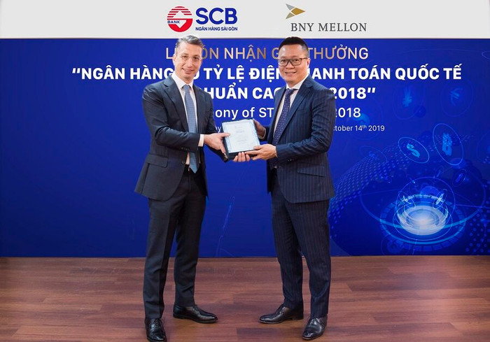 SCB nhận giải thưởng thanh toán quốc tế